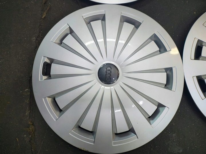 4× Колпак Audi OE Оригинальный 16" серебристый, фото 4