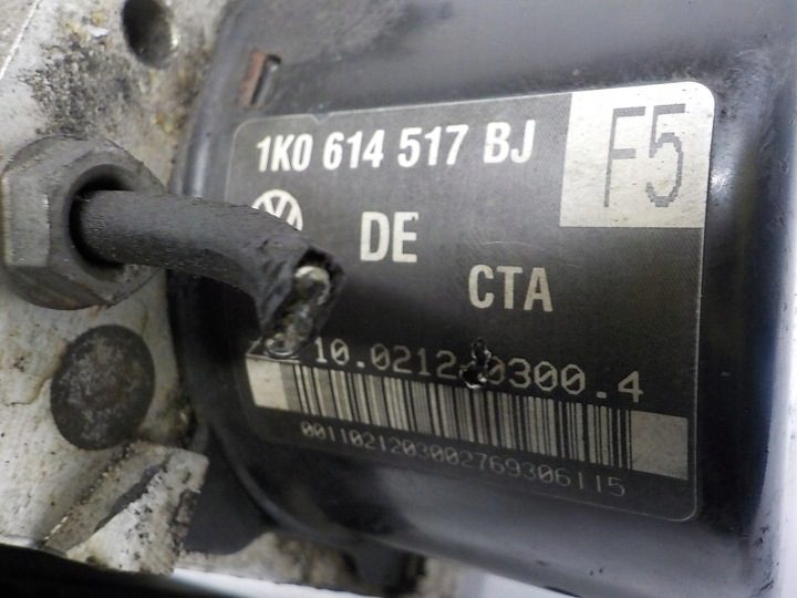 VW AUDI SKODA НАСОС ABS 1K0614517BJ F5 1K0907379AN, фото 8