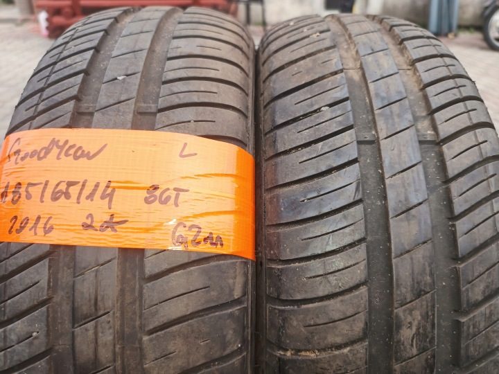 2× Шина летняя Goodyear EfficientGrip Compact 165/70R14 89 г. усилитель (C), фото 4