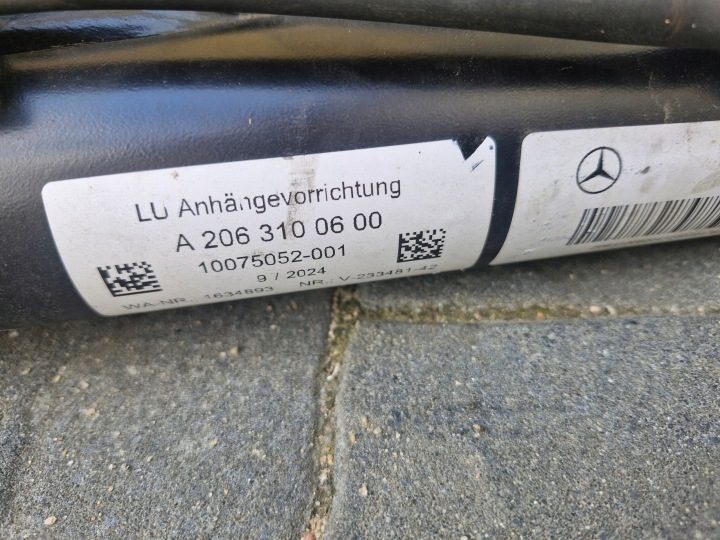 Stały plus+vertical крюк HOLOWNICZY+MODUŁ13PIN Mercedes W206 C-класс od2021, фото 6
