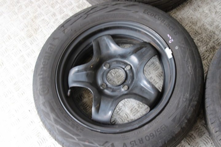 Колеса диски стальные 195/60 R15 лето ET45 Ford Fiesta MK8 рестайлинг, фото 4