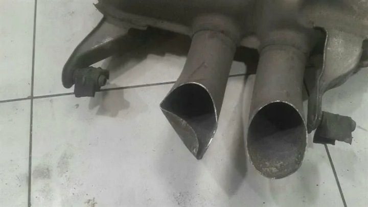 Mercedes W222 Выхлоп Silencer A2224900216 Muffler BlueTEC, фото 4