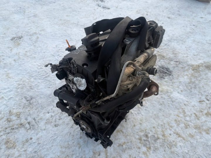 ДВИГАТЕЛЬ С POMPOWTRYSKAMI 1.9TDI BXE AUDI A3 8P GOLF V OCTAVIA TOURAN 03-13 R, фото 5