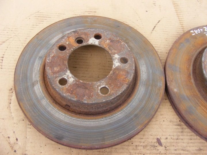 Диски тормозные вентилируемые GT-Parts передние 286 мм для BMW E36 E46, фото 4