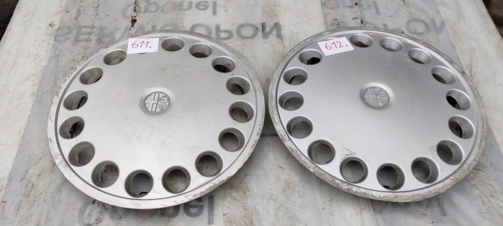 Колпак Alfa Romeo OE Оригинальный 13" серебристый, фото 3