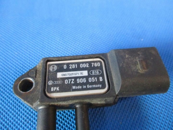 ДАТЧИК ДАВЛЕНИЯ ВЫХЛОПНЫХ ГАЗОВ 07Z906051B 0281002760, фото 3
