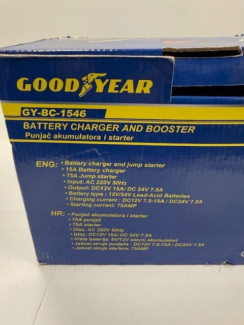 Стартер 75 AMP пусковое устройство зарядное устройство Goodyear GY-BC-1546, фото 2