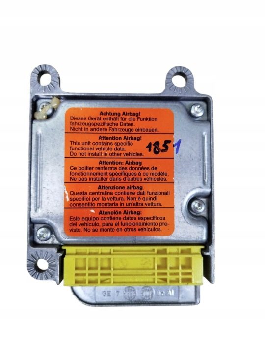 Блок SRS Skoda Fabia I (6Y2) 6Q0909605 1.9L дизель 47 квт 2001, фото 2