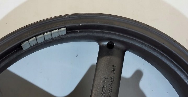 Диск передний 17"x3,50" 5JNF516800TY Yamaha BT 1100 Bulldog 2001-2007r, фото 6