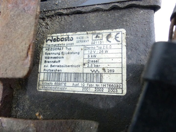 WEBASTO CITROEN XSARA PICASSO АВТОНОМНЫЙ ОТОПИТЕЛЬ, фото 4