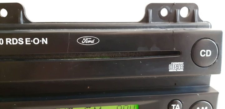 МАГНИТОЛА CD 4500 FORD FIESTA MK6 FUSION ЧЕРНАЯ + КОД ИСПРАВНЫЙ, фото 6