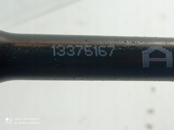 ASTRA K ZAFIRA ВАКУУМНАЯ ТРУБКА 13375167 1.6T, фото 3
