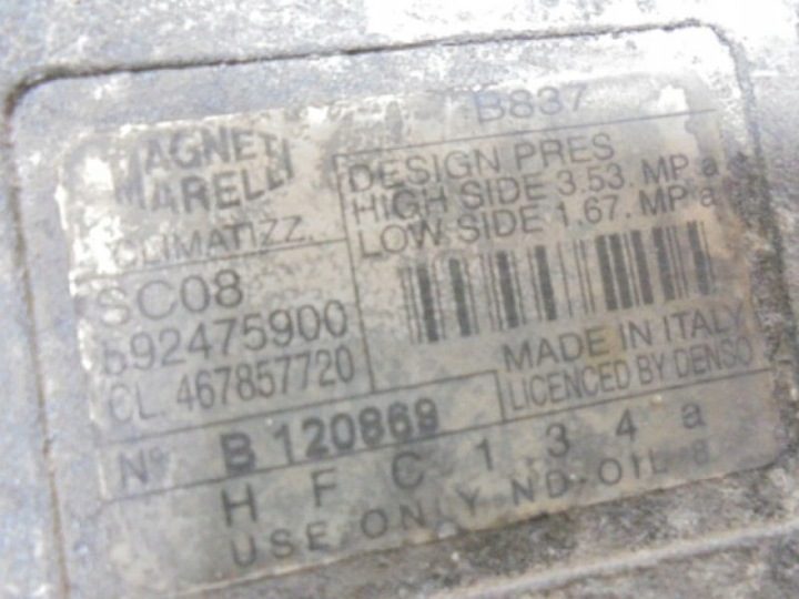 Magneti Marelli 592475900 компрессор кондиционера, фото 7