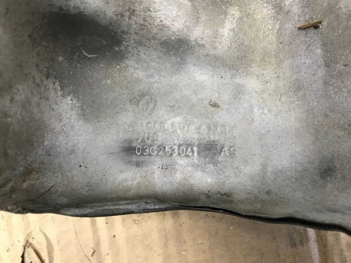 Теплозащитный экран VW Audi Skoda Seat 1.4 TFSI катализатора коллектора, фото 6