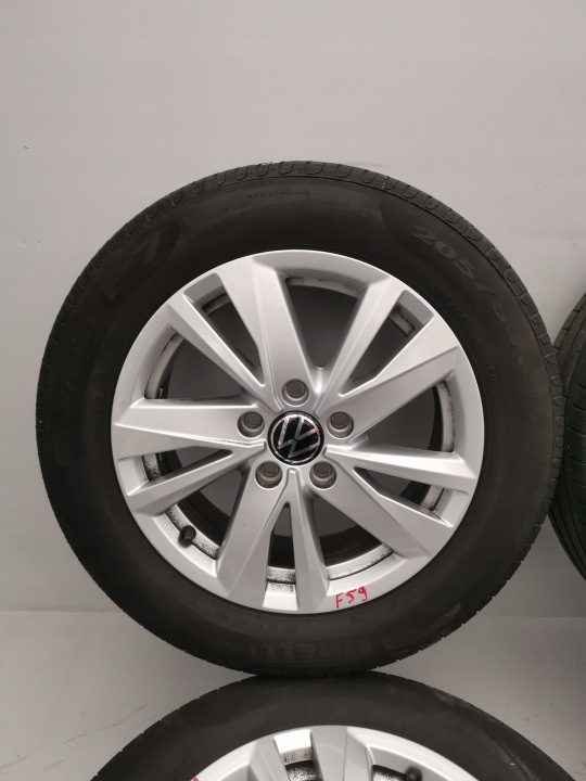 VOLKSWAGEN TOURAN VW КОЛЕСА ДИСКИ ЛИТЫЕ ДИСКИ ШИНЫ ЛЕТО 205/60R16, фото 2