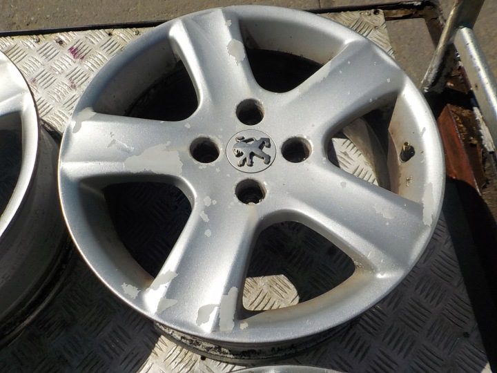 4× Литой диск Peugeot OE 307 308 6.5" x 16" 4x108 ET 31, фото 2