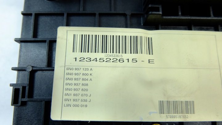 VW TIGUAN I 2.0 TDI БЛОК ПРЕДОХРАНИТЕЛЕЙ 3C0937125A, фото 7