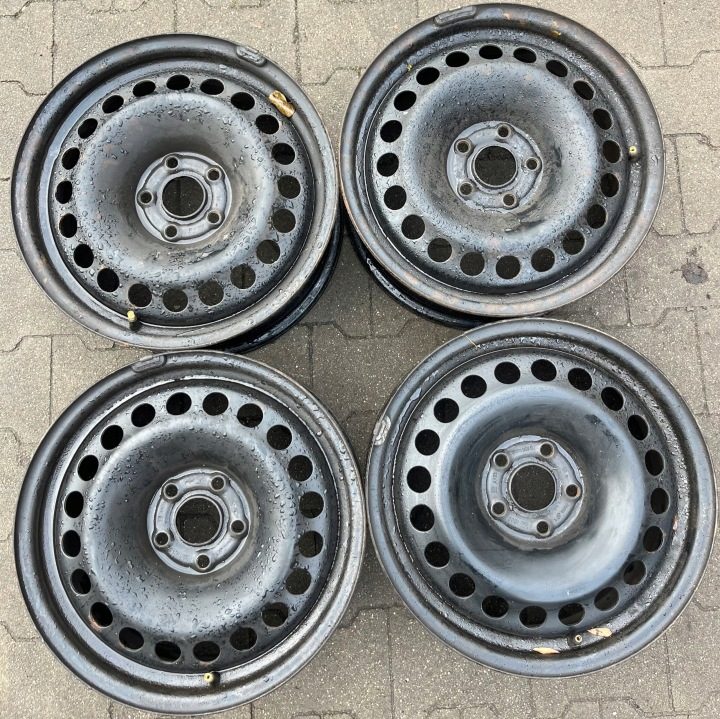 4× Штампованный диск GM 2160159 6.5" x 16" 5x105 ET 38, фото 1