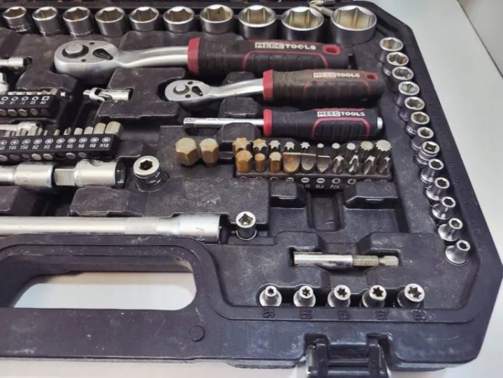 КОМПЛЕКТ ТОРЦЕВЫХ ГОЛОВОК 80 ЭЛЕМЕНТОВ MEEC TOOLS, фото 4