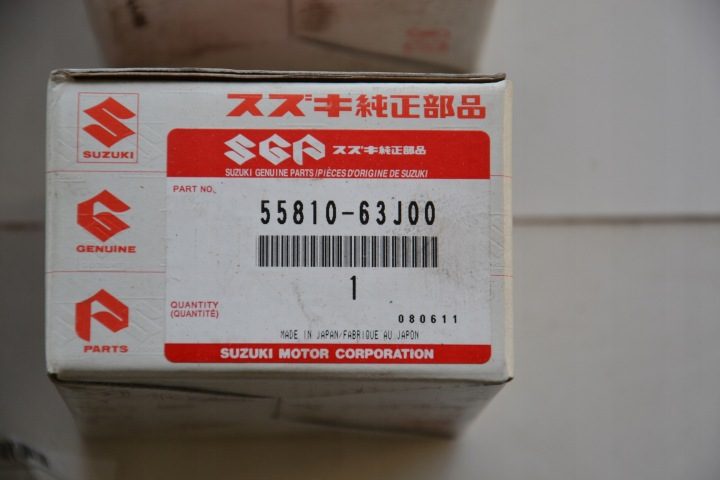 Suzuki OE 5581063J00 комплект колодок тормозного, тормоза дисковые, фото 5