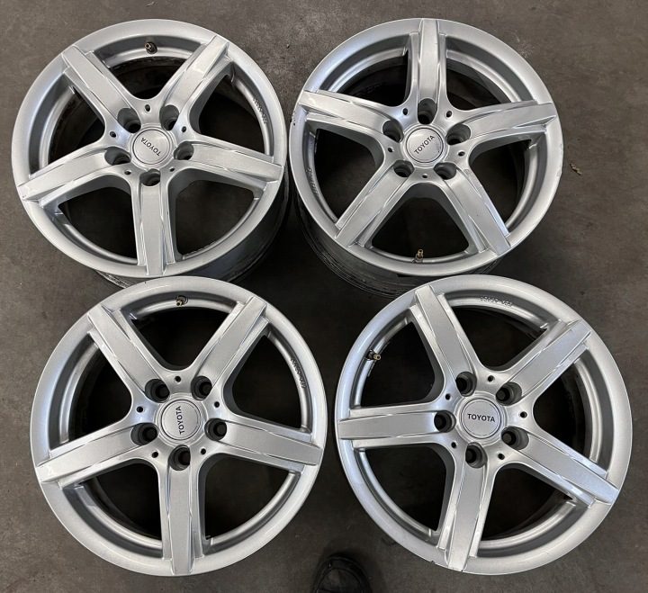 4× Литой диск RC toyota16xxx 6.5" x 16" 5x114.3, фото 1