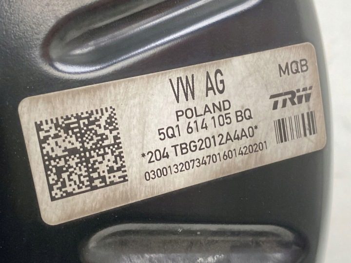 2016 Audi A3 S3 8V Гидроусилитель тормоза 5Q1614105BQ, фото 7