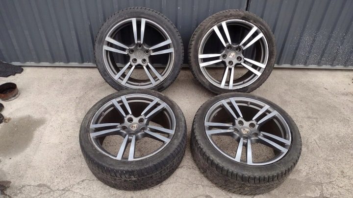 PORSCHE CAYENNE II 92A КОЛЕСА ДИСКИ ШИНЫ КОМПЛЕКТ 10Jx21H2 ET50 7P5601025M, фото 2