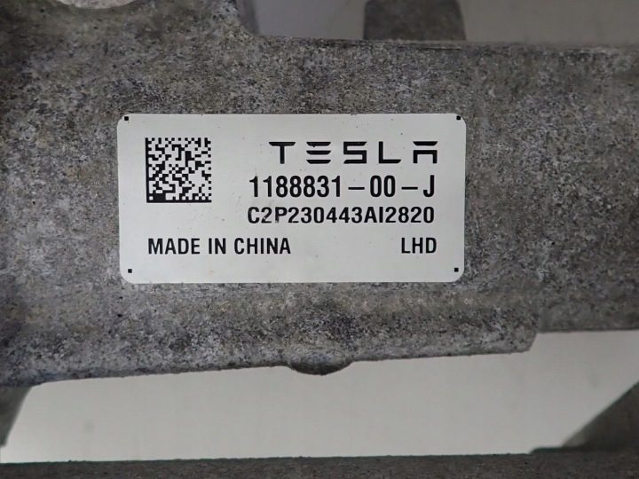 Рулевая рейка колонка механизм европа 4X4 1188831-00-J Tesla Model Y 23 г., фото 6