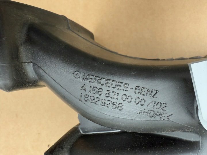 КАНАЛ ТОННЕЛЬ ОБДУВА ВОЗДУХА ПАНЕЛИ КОНСОЛИ MERCEDES W166, фото 2