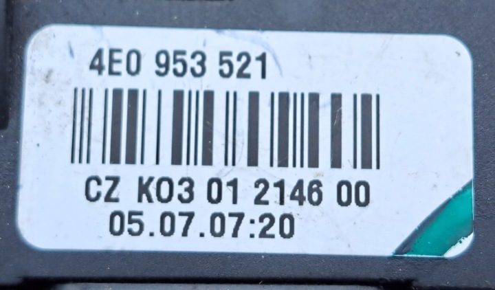 AUDI A6 Q7 ПОДРУЛЕВЫЕ ПЕРЕКЛЮЧАТЕЛИ 4E0953503G 4E0953521C 4F0953549D/4F0910549A prze, фото 4