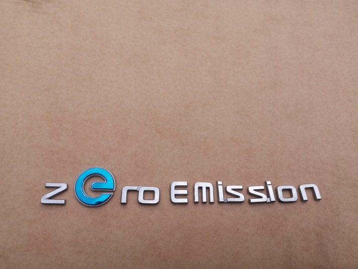 NISSAN LEAF e-NV200 ZERO EMISSION ЭМБЛЕМА НАДПИСЬ ЗНАЧОК ПЕРЕДНЕЙ ДВЕРИ, фото 2