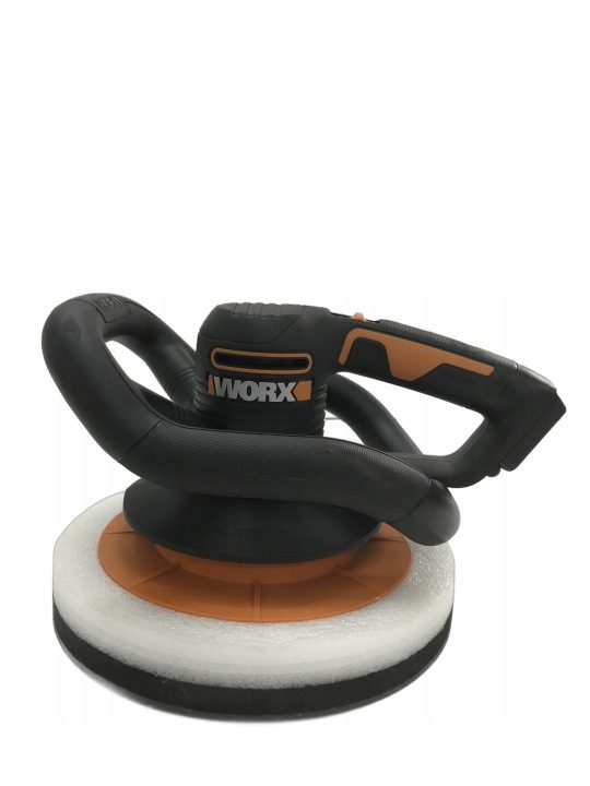 Полировальная машинка автомобильная аккумуляторная Worx WX856 20V - SOLO + 2 pady, фото 6