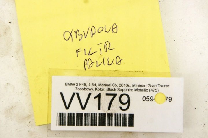 VV179 BMW 2 F46 F45 1.5 дизель Подогреватель Топлива 8514122 3001283, фото 6