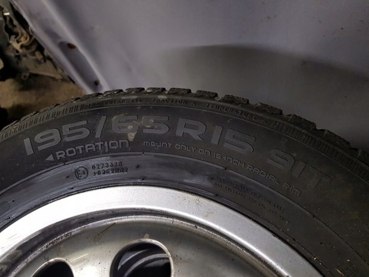 КОЛЕСА ЛИТЫЕ ДИСКИ 195/65 R15 5X100 AUDI A3 8L 4 шт. КОМПЛЕКТ ЗИМА, фото 3