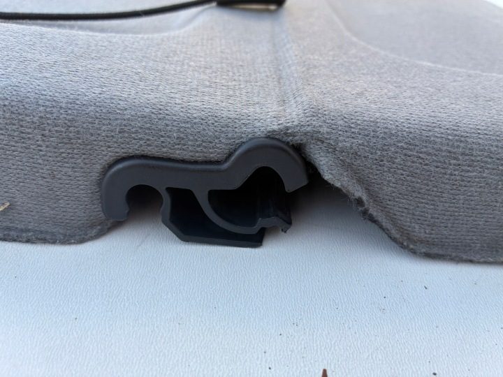 Полка багажника задняя Renault SCENIC II Рестайлинг 03-09r., фото 3