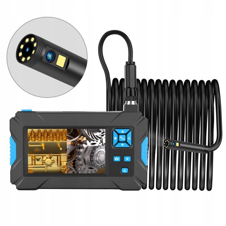 Инспекционная камера MBG Line P30 Duo эндоскоп 10M 9 LED 2x FULL HD, фото 2