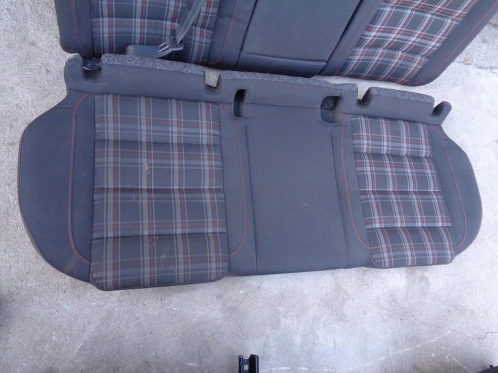 Сиденья диван компл. VW Golf VI 6 хэтчбек 3D 08- GTI EU, фото 8