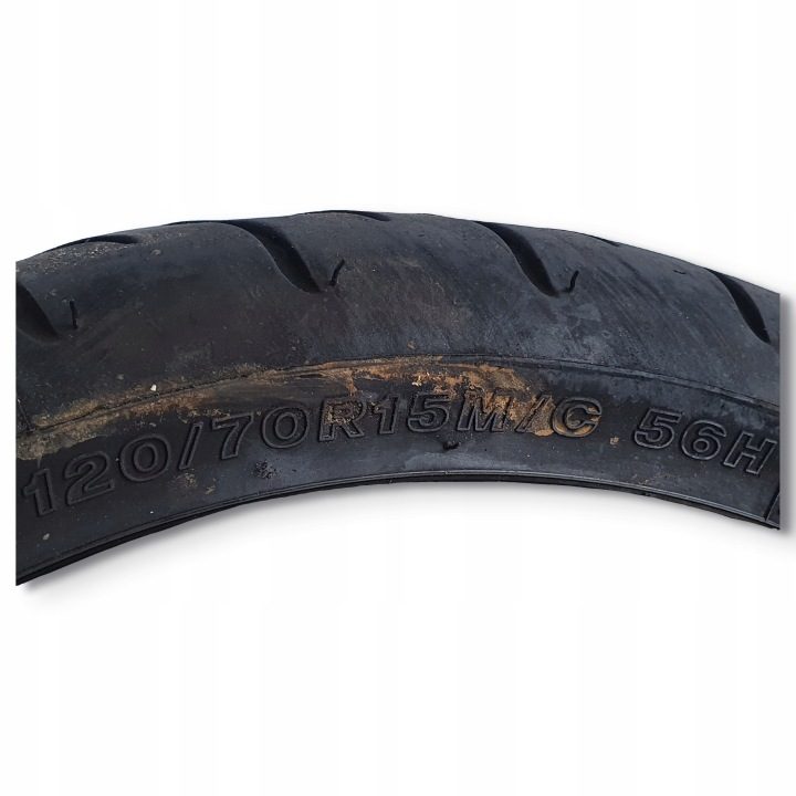 ПЕРЕДНЕЕ КОЛЕСО ДИСК Yamaha T-Max 560 TECH Max 560 шина 120/70 R15, фото 3