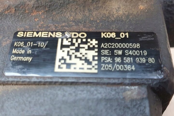 CITROEN C5 II 2.0HDI 136 л.с. 2004-2008r ТНВД 9658193980 13150352, фото 3