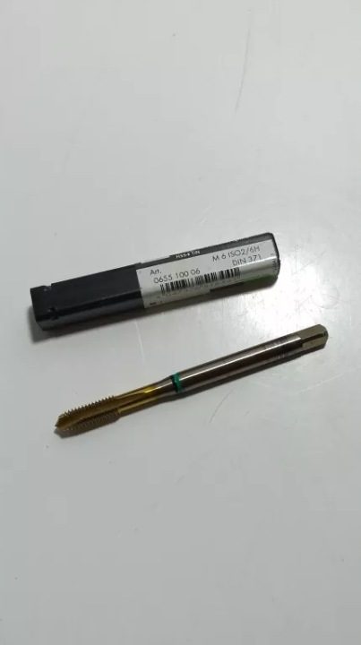 Gwintownik maszynowy HSCo M6 TiN Wurth, Longlife, фото 1