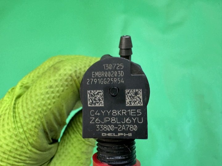 ФОРСУНКА DELPHI 33800-2A780 HYUNDAI I20 I 1.4 CRDI 08-14, фото 10