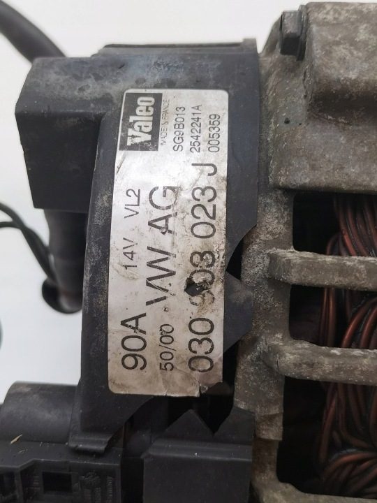 ГЕНЕРАТОР 030908023J 1.8 20V VW Volkswagen Bora I (1999-2005), фото 3