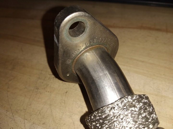 SEAT VW 1,9TDI ТРУБКА EGR 038131521F, фото 7