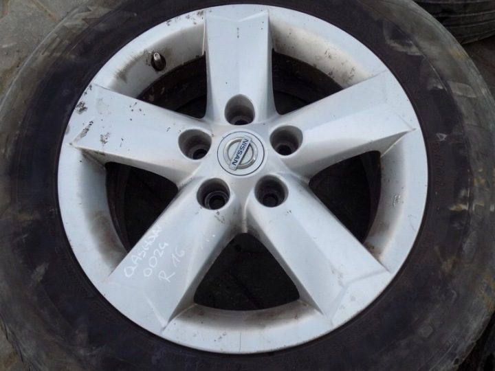 4× Литой диск Nissan OE 125a 5.5" x 16" 5x114.3, фото 5