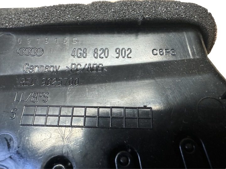 AUDI A7 4G РЕСТАЙЛИНГ ДЕФЛЕКТОР ОБДУВА ПАНЕЛИ ПРАВЫЙ 4G8820902C, фото 2