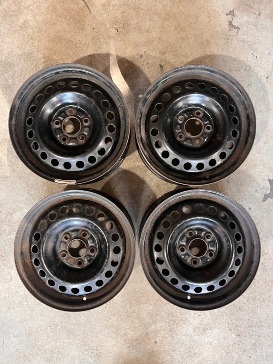 4× Штампованный диск Mitsubishi OE ДИСКА СТАЛЬНОЙ 16 Mitsubishi ASX OUTLANDER 6.5" x 16" 5x114.3 ET 46, фото 3