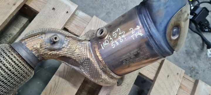 S3 8Y A3 ТРУБА WYDECJOWA КАТАЛИЗАТОРЫ DPF 2.0 TFSI 5WA131723E 5WA131701, фото 14