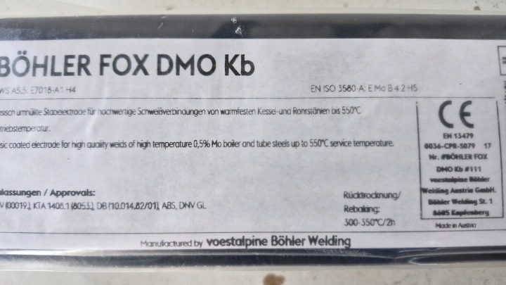 Bohler MMA elektroda сварочный zasadowa Phoenix, фото 4