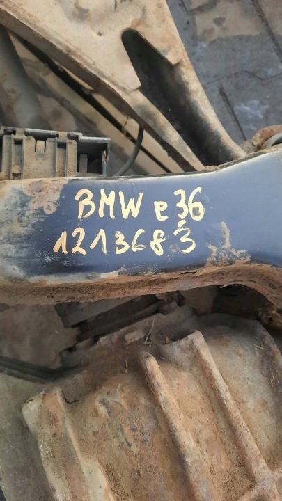 МОСТ ЗАДНИЙ ПОДРАМНИК ДИФФЕРЕНЦИАЛ ПРУЖИНЫ BMW E36 1.6 96 г. 1213683, фото 3