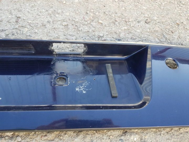 Накладка пластик молдинг крышки задний orientblau e38 дорестайлинг 8 150 379BMW 7 E38, фото 4